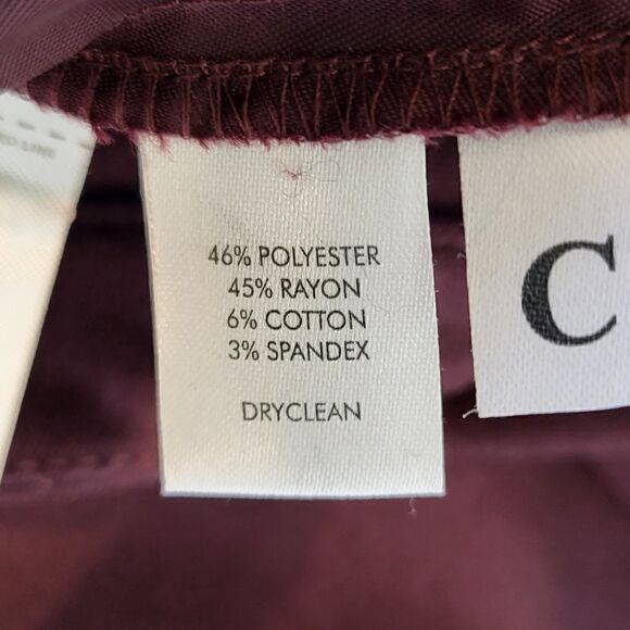 Ann Taylor Loft Maroon Colored Skirt - Picture 7 of 7